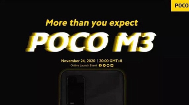 小米POCO M3外观曝光，酷似赛彭朋克风，6000mAh大电池-第1张图片-科技快讯