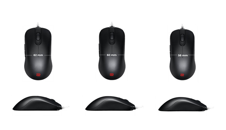 ZOWIE推出FK-B及ZA-B系列鼠标：升级PMW3360引擎 取消右侧键-第3张图片-科技快讯