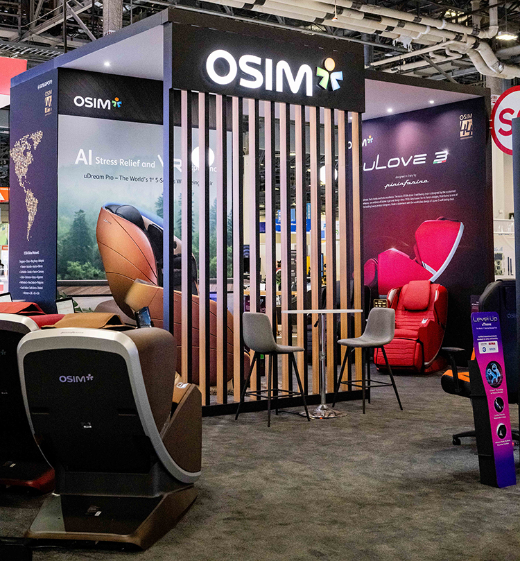 CES 2023丨OSIM傲胜发布uLove 3减压养身椅 引入AI打造私人 *** 体验-第1张图片-科技快讯