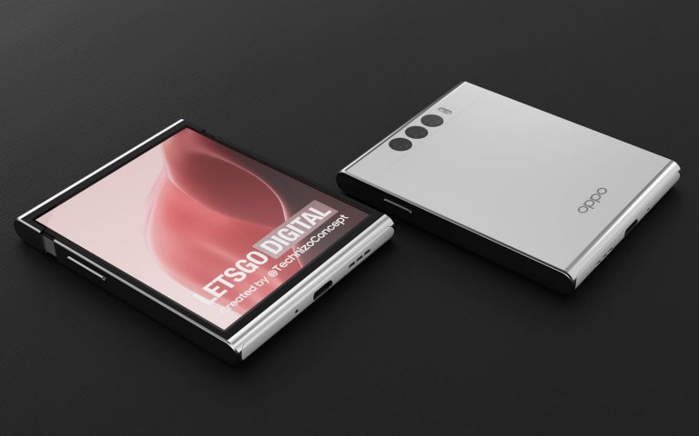 OPPO 滑盖手机曝光，形态更小巧，屏幕可以上下伸缩滑动-第4张图片-科技快讯