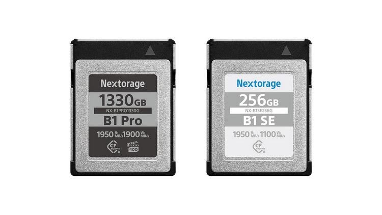 Nextorage推出CFE Type B卡 1330GB大容量、持续写入达1800MB/s-第1张图片-科技快讯