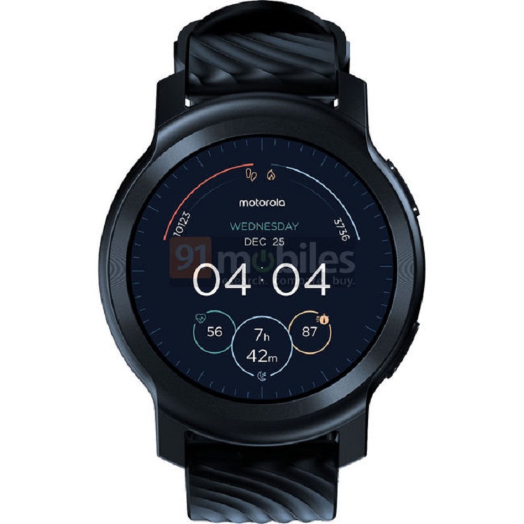 摩托罗拉将发布智能手表moto Watch 100，配备LCD屏幕圆形表盘-第1张图片-科技快讯