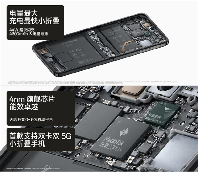 OPPO Find N2/N2 Flip折叠屏手机发布，主打轻薄与更大屏幕，售价5999元起-第7张图片-科技快讯