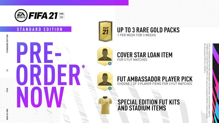 EA宣布《FIFA 21》将于10月9日发布 PS5和XSX版本晚些上市-第3张图片-科技快讯