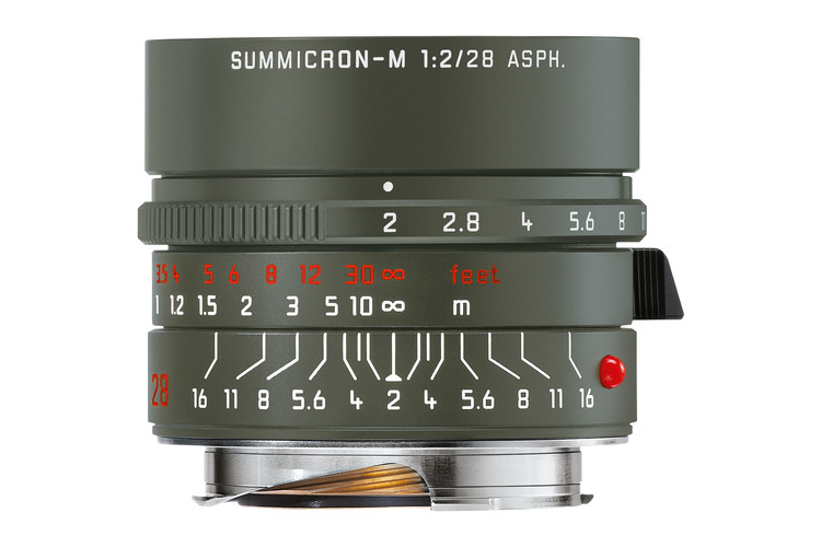 徕卡推出28mm f/2 Reporter *** 版 军绿色外观-第1张图片-科技快讯