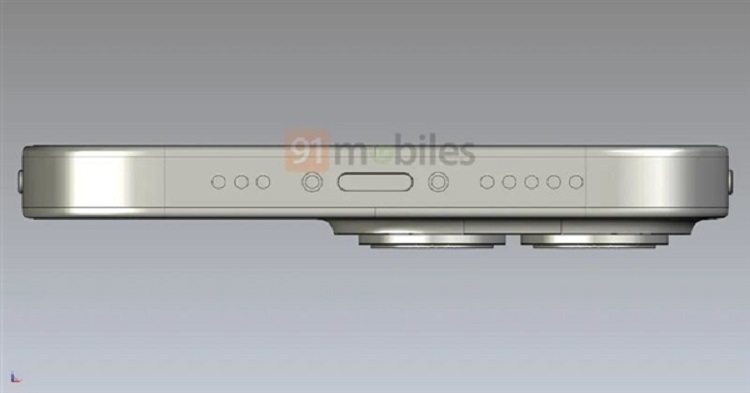 iPhone 14 Pro外观CAD渲染图曝光，感叹号屏幕貌似成为现实-第3张图片-科技快讯