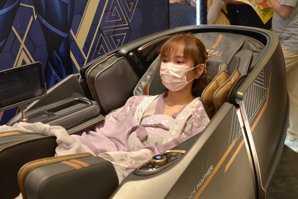 ChinaJoy2020丨荣泰漫威联名版 *** 椅现身热点科技展台 健康 *** 新体验-第4张图片-科技快讯