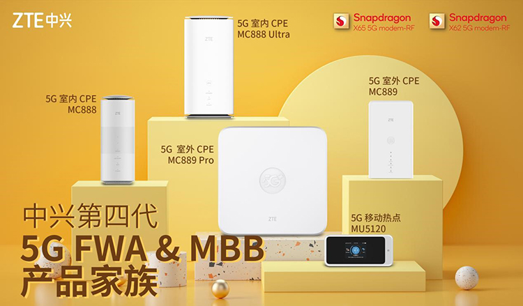 MWC2022 | 中兴多款5G新机齐亮相 毫米波5G传输达到10Gbps-第5张图片-科技快讯