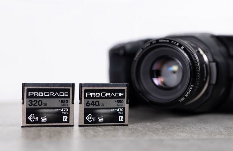 ProGrade更新三代CFast 2.0卡 更大提供640GB-第2张图片-科技快讯