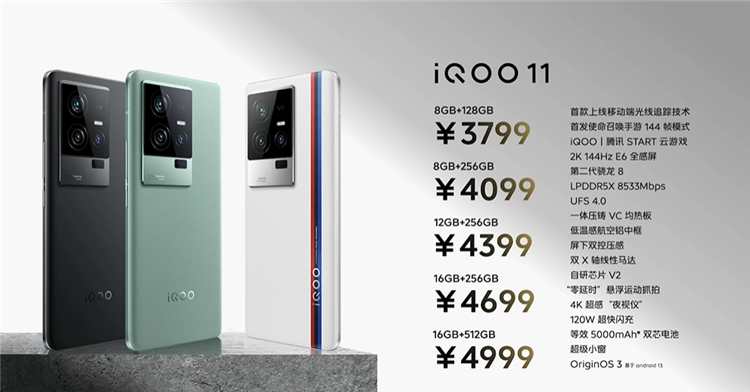 iQOO 11系列与iQOO Neo7 SE发布，主打性能更适合游戏玩家-第8张图片-科技快讯