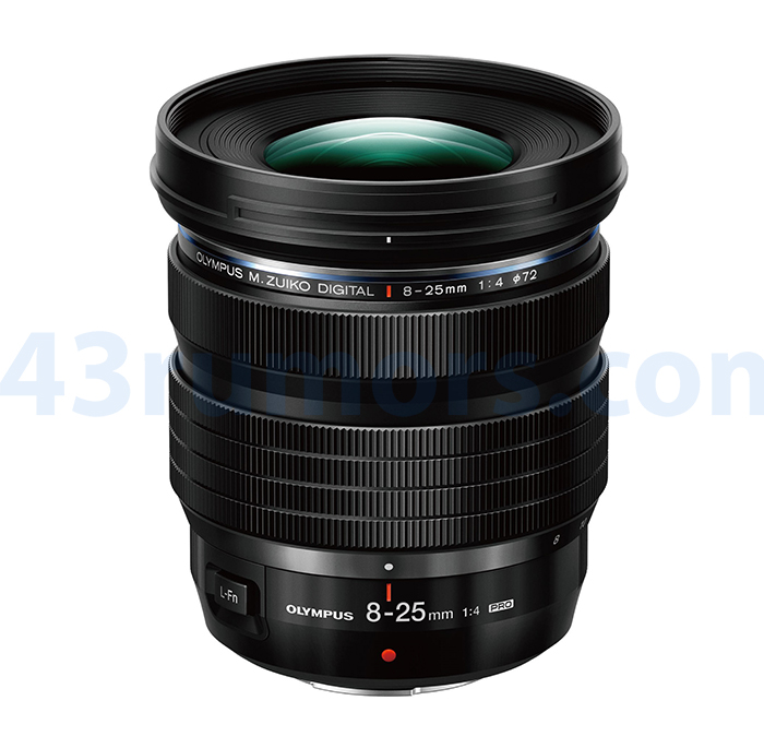 奥之心MZD 8-25mm PRO曝光 恒定F4光圈-第1张图片-科技快讯