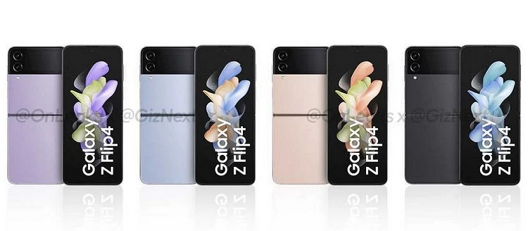 三星Galaxy Z Flip4最新渲染图曝光，四款配色，外观改变不大-第1张图片-科技快讯