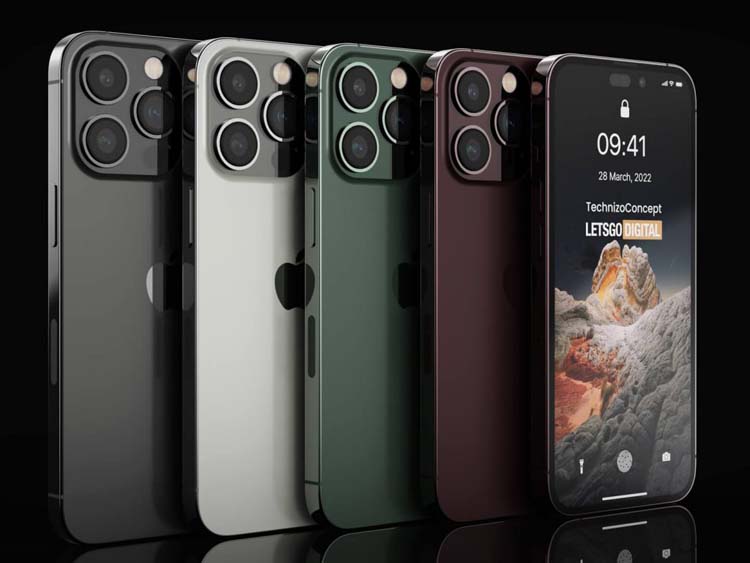 iPhone14 Pro高清渲染图曝光：彻底告别刘海屏-第1张图片-科技快讯