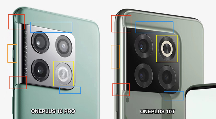 疑似一加10T渲染图曝光 去除静音键，摄像头模组类似一加10 Pro-第3张图片-科技快讯
