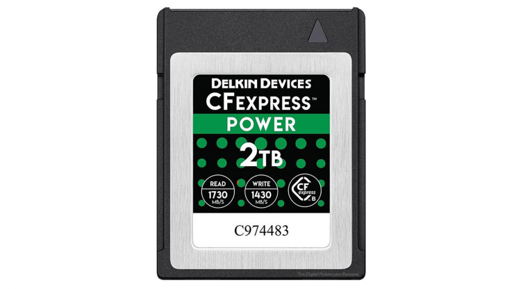刷新存储卡记录 Delkin CFexpress Power卡容量达2TB-第1张图片-科技快讯