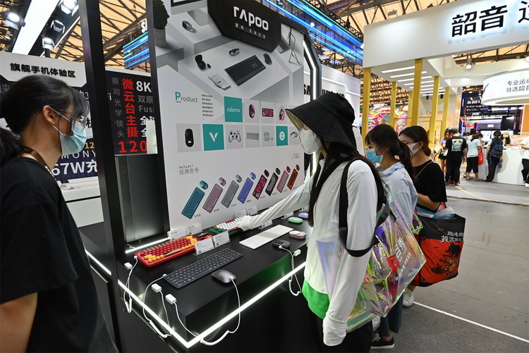 ChinaJoy 2021丨成就游戏高手 雷柏全系列外设亮相CJ-第7张图片-科技快讯