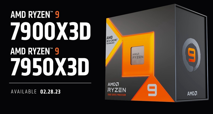 AMD公布锐龙7000 X3D系列处理器售价：449美元起，2月28日发售-第2张图片-科技快讯
