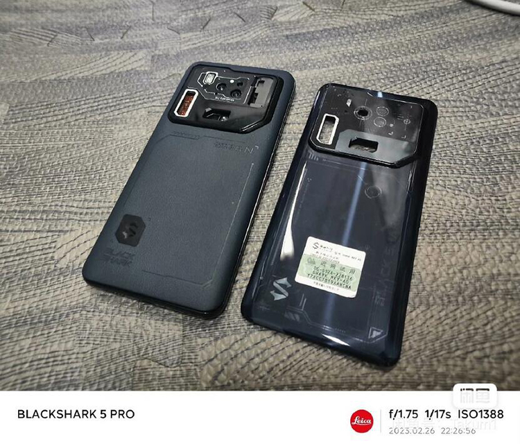 疑似黑鲨6原型机曝光 摄像头模组带有轨道设计图案-第2张图片-科技快讯