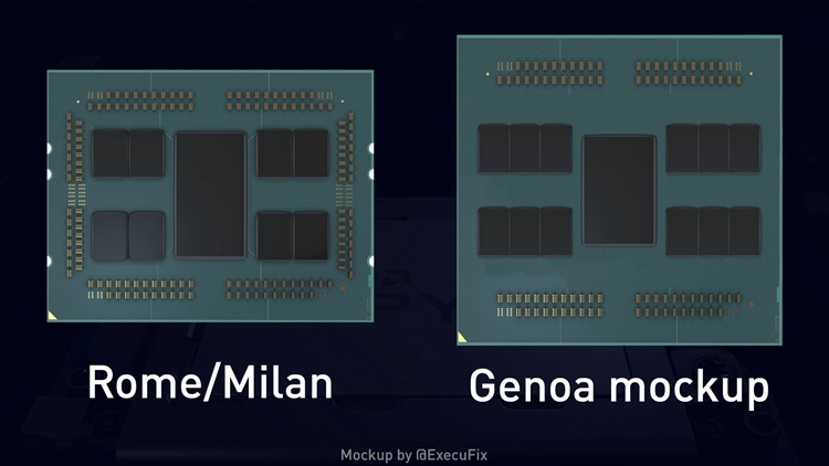AMD新一代服务器级CPU曝光：Zen 4架构，96核心-第1张图片-科技快讯