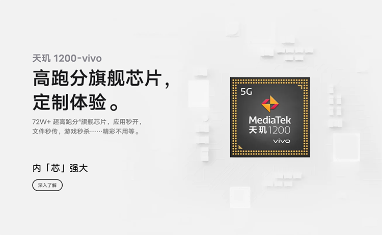 vivo X70t上架开卖，处理器从联发科天玑1200换成三星猎户座1080-第2张图片-科技快讯