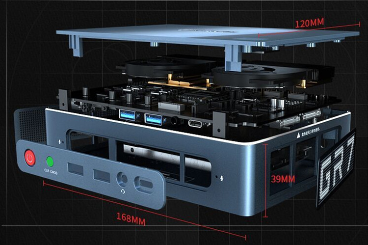 零刻Beelink发布GT-R迷你主机：搭载Ryzen 3550H 支持指纹识别-第2张图片-科技快讯