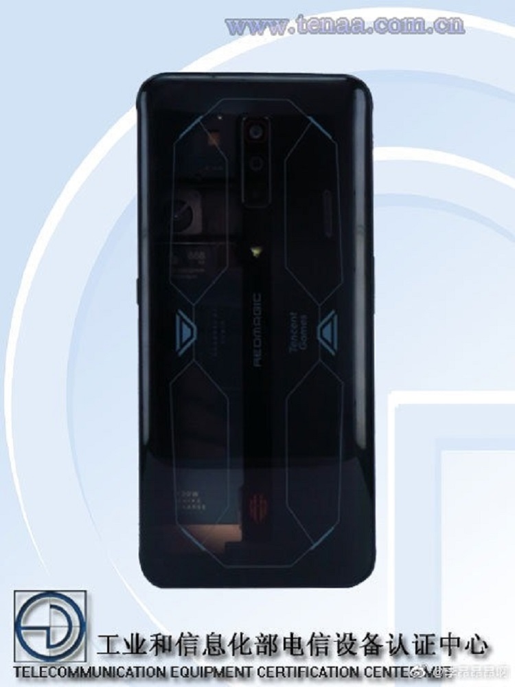 红魔6S Pro入网证件照曝光，骁龙888+处理器，透明后盖机身-第2张图片-科技快讯