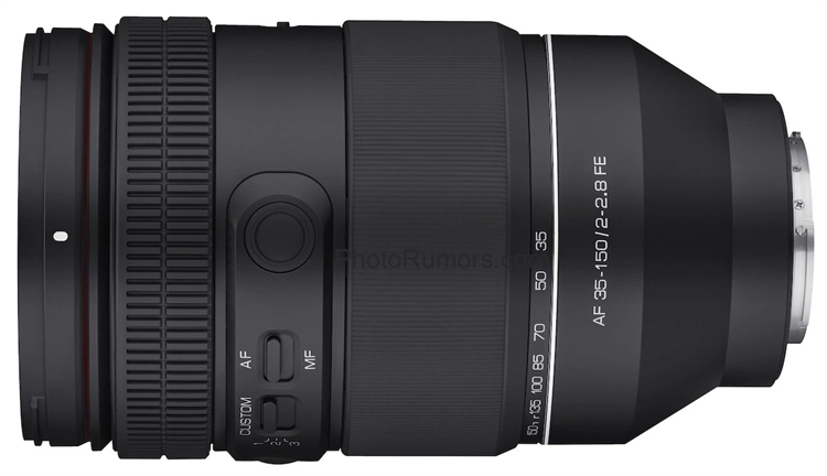 比腾龙更便宜！Samyang本月6日发布AF35-150mm F2-2.8 FE自动对焦镜头-第2张图片-科技快讯