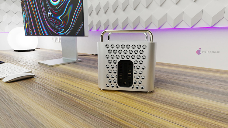 Mac Pro 2021概念渲染图曝光，依然刨丝器设计，搭载苹果自研处理器-第4张图片-科技快讯