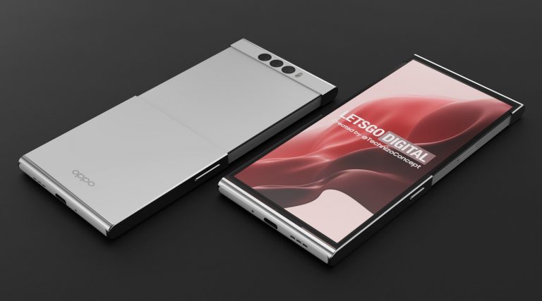 OPPO 滑盖手机曝光，形态更小巧，屏幕可以上下伸缩滑动-第3张图片-科技快讯