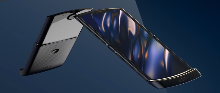 摩托罗拉将发布可折叠5G手机，Moto Razr 5G真机图遭曝光-第4张图片-科技快讯