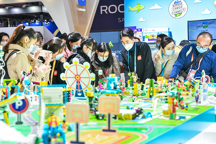 CIIE2021丨乐高教育亮相第四届进博会 乐高学习系统助力STEAM教育-第4张图片-科技快讯