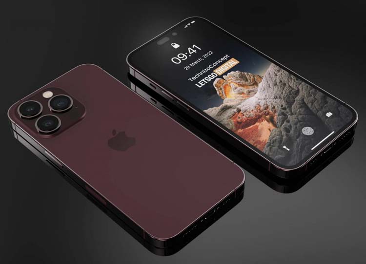 iPhone14 Pro高清渲染图曝光：彻底告别刘海屏-第2张图片-科技快讯