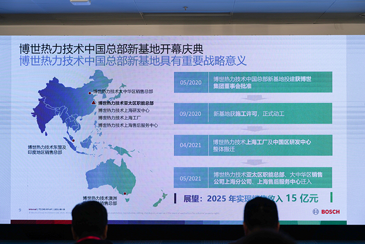 博世热力技术中国新总部基地落地上海嘉定，以全新面貌面对中国消费市场-第3张图片-科技快讯
