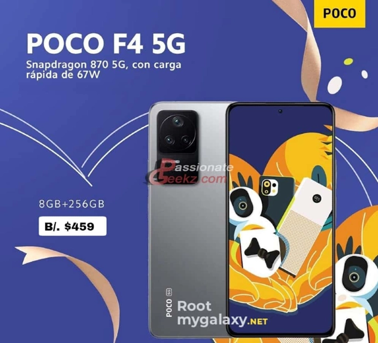 小米POCO F4售价曝光：骁龙870处理器，459美元-第1张图片-科技快讯