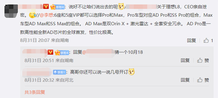 理想L8更多信息曝光：将提供5座、6座布局 四种配置-第1张图片-科技快讯