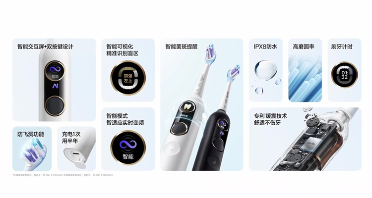 u *** ile笑容加可视化电动牙刷Y10新品发布，让刷牙更简单！-第4张图片-科技快讯