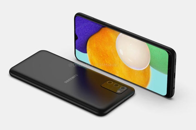 三星 Galaxy A03s 渲染图曝光，水滴屏+侧边指纹，部分规格泄露-第2张图片-科技快讯