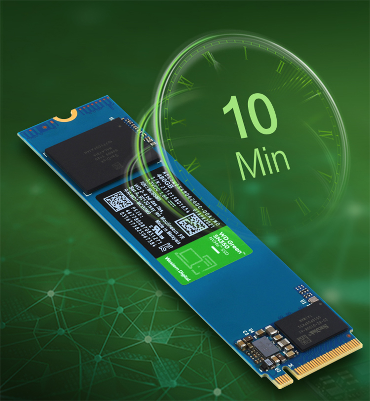 电脑硬件又落后卡顿了？换上WD Green SN350 NVMe SSD重回巅峰-第3张图片-科技快讯