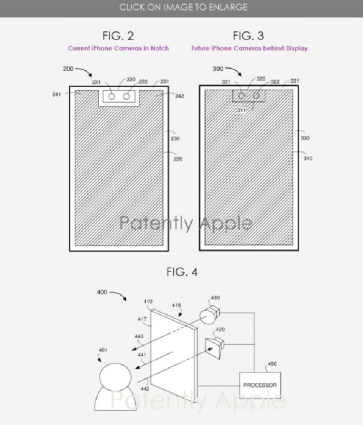 苹果iPhone屏下Face ID专利已公布，iPhone 16系列或将采用-第2张图片-科技快讯