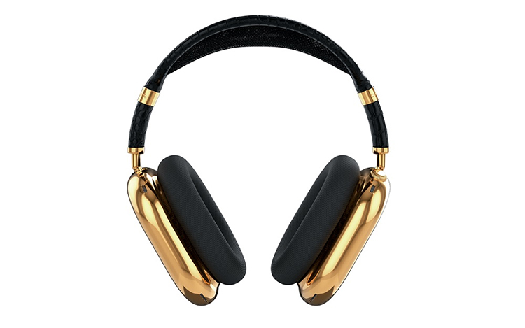 俄罗斯奢侈品公司Caviar推出"纯金"版AirPods Max 售价超70万元-第2张图片-科技快讯