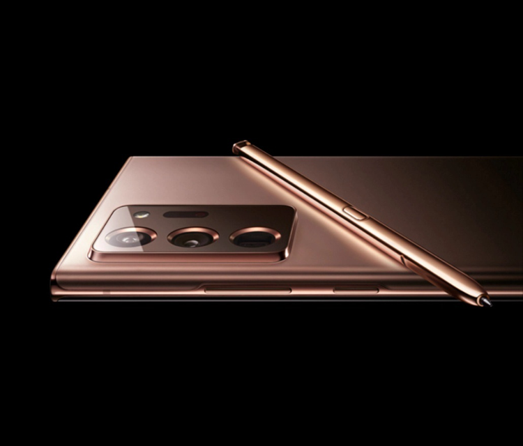 三星官方曝光Galaxy Note 20 Ultra：古铜色，三摄像头设计-第1张图片-科技快讯