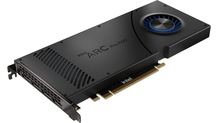 英特尔推出Arc Pro A60系列专业显卡：采用单槽设计，面向中端市场-第1张图片-科技快讯