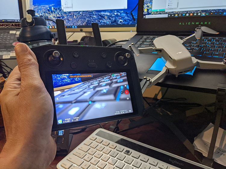 大疆DJI Mini 2适配带屏遥控器 DJI FPV国内版新固件被限速-第2张图片-科技快讯