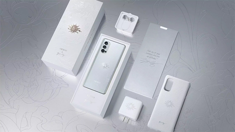 OPPO推出Reno 4 Pro 5G艺术家限定版  *** 配件也均为定制款-第4张图片-科技快讯