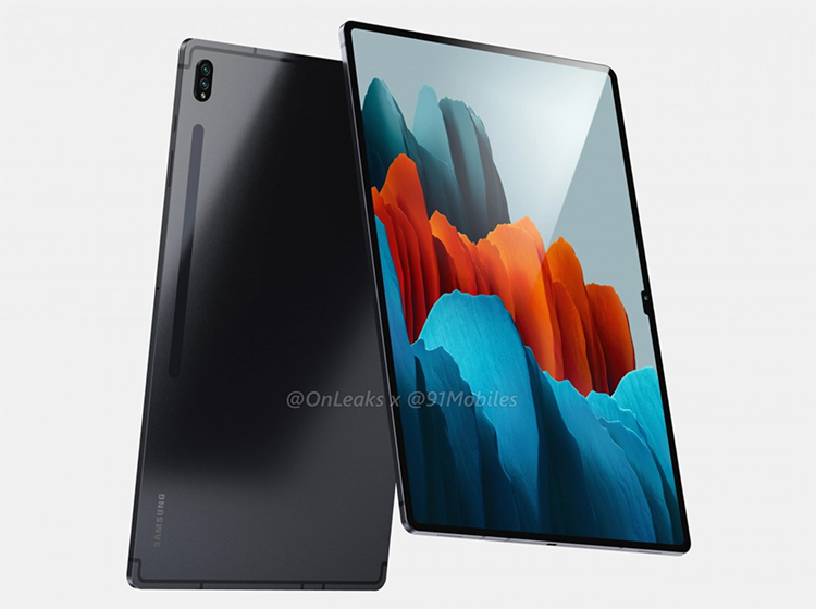 三星Tab S8 Ultra平板详细规格曝光：14.6英寸大小，窄刘海前置双摄-第2张图片-科技快讯