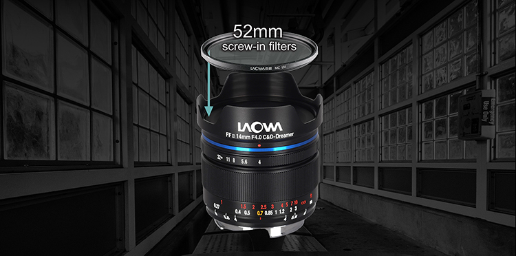老蛙发布14mm f4 FF镜头 兼容52mm螺纹滤镜-第6张图片-科技快讯