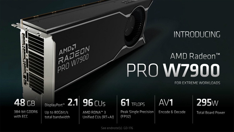 AMD推出Radeon Pro W系列显卡：定价仅为对手一半-第1张图片-科技快讯