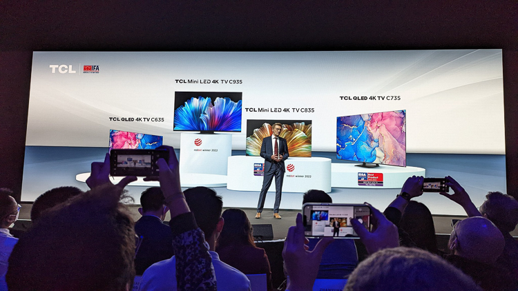 IFA2022丨打造全方位智能生活，TCL展示众多智能家电-第1张图片-科技快讯