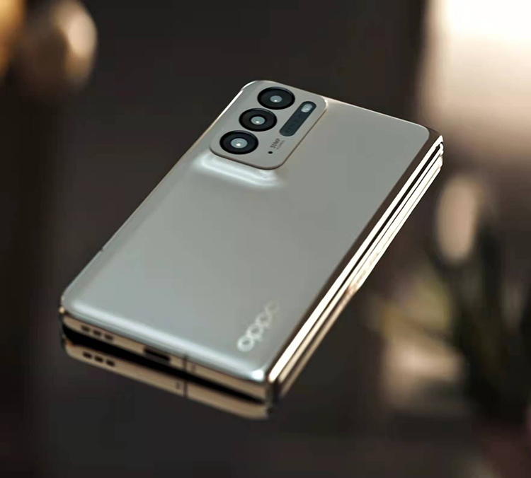 OPPO Find N折叠屏外观曝光，矮胖机身不同于三星和华为折叠屏-第3张图片-科技快讯