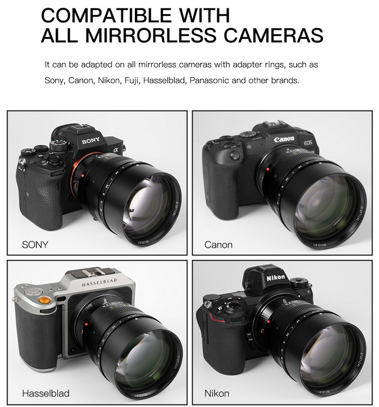 铭匠发布90mm f/1.25镜头 M卡口 可转接中画幅-第3张图片-科技快讯